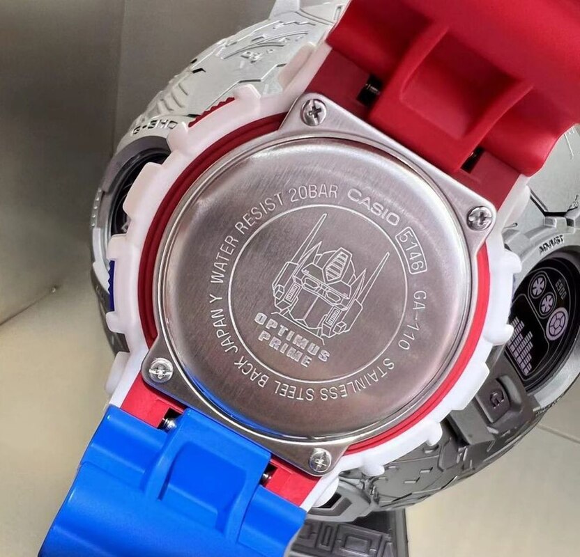 G shock outlet optimus prime watch